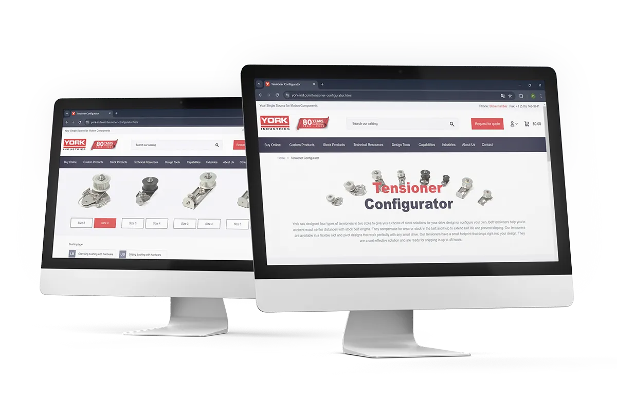 York Industries Tensioner Configurator
